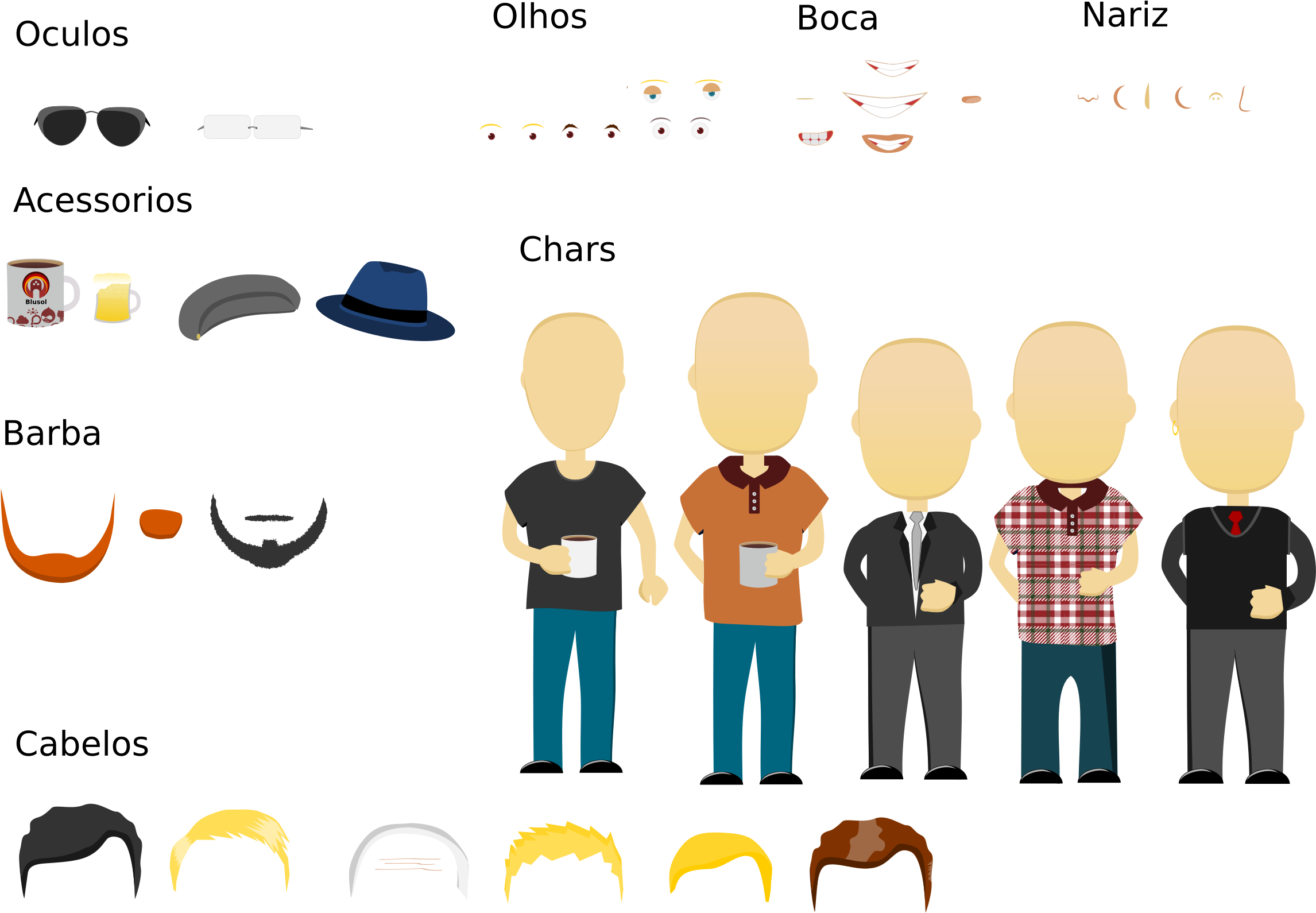 Clipart Avatar Maker - Clipart Avatar Maker (2400x1697)