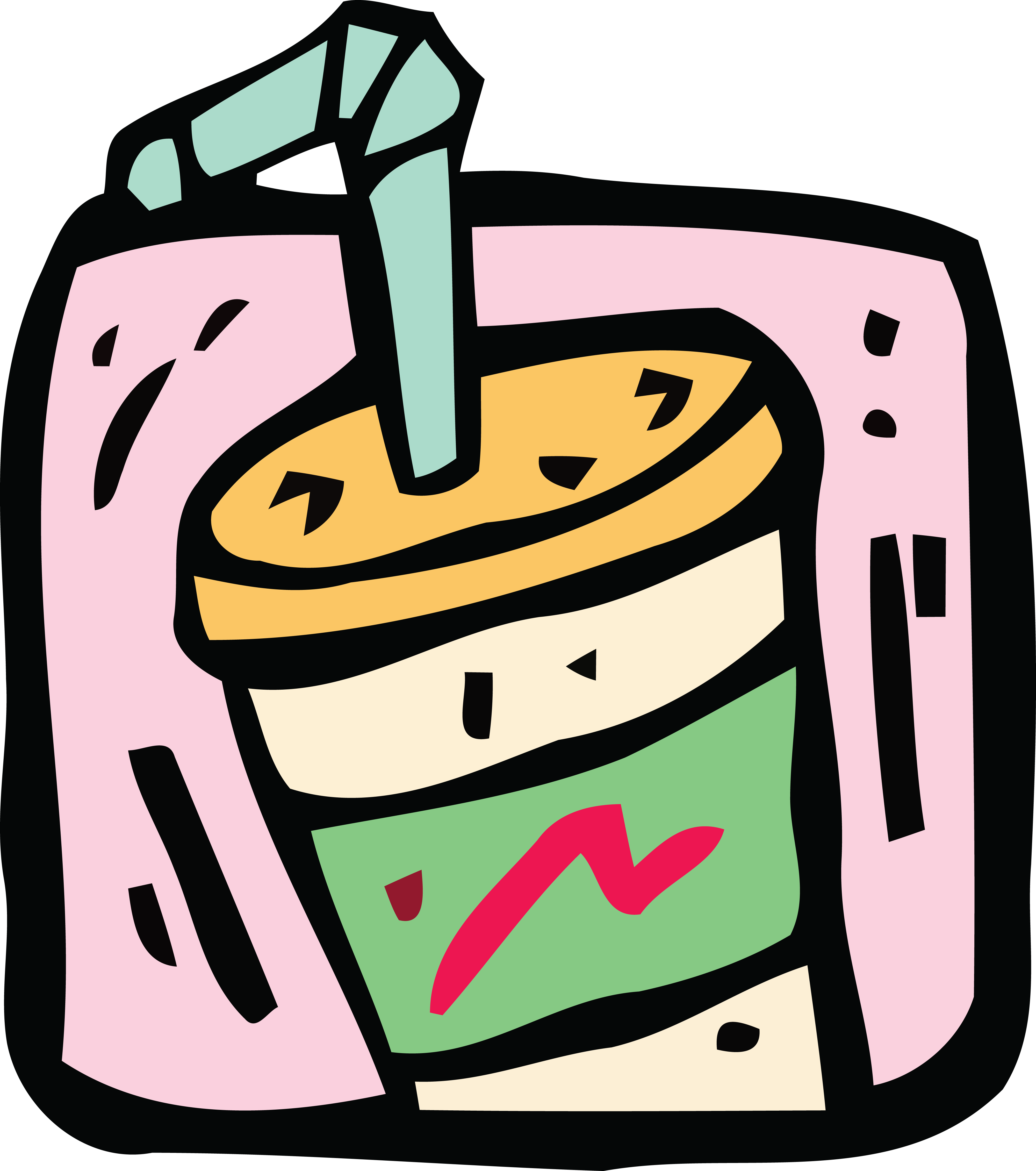 Free Clipart Of A Soda - Milkshake Icons (4000x4520)