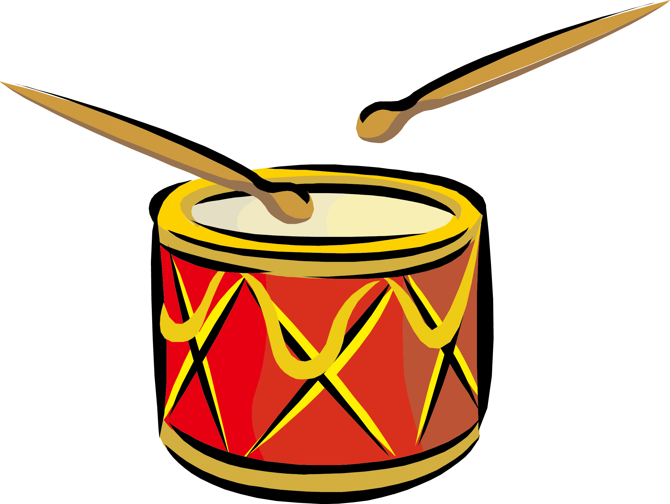Drum Roll Drum Stick Snare Drum Clip Art - Drum Roll Clip Art (2277x1712)