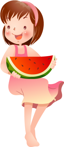 Cartoon Watermelon Clip Art - Cartoon Watermelon Clip Art (684x957)
