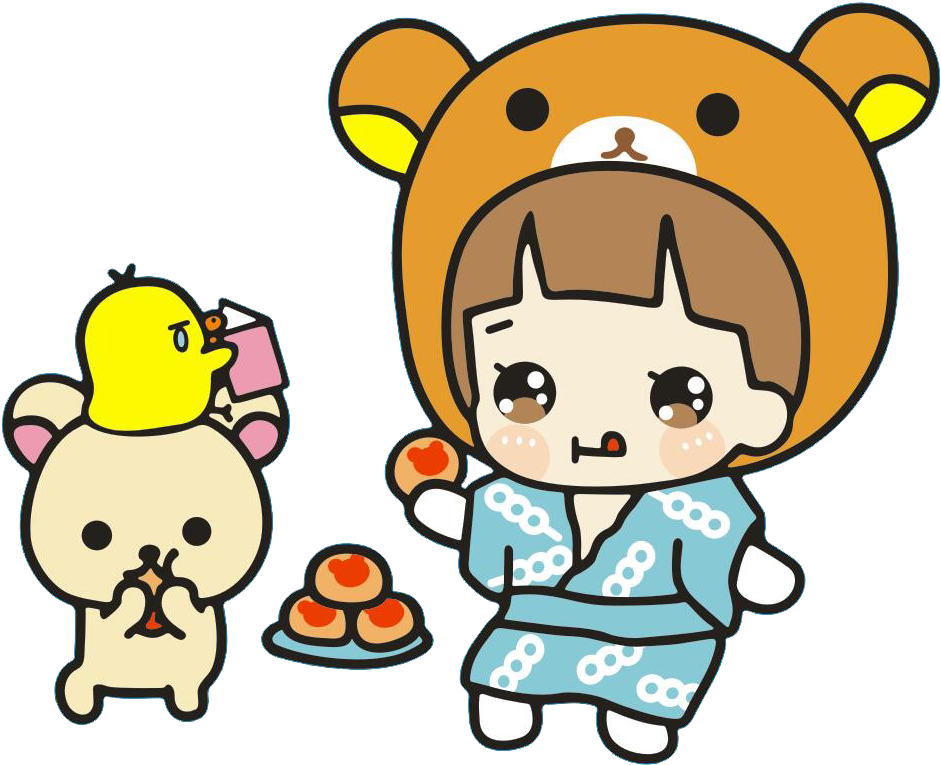 Cartoon Rilakkuma Clip Art - Cartoon (1019x799)