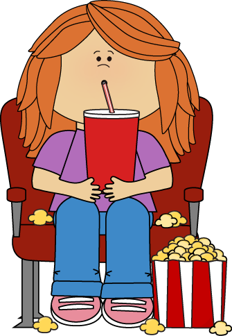 Snack Clipart Summer Food - Movie Clipart (335x484)