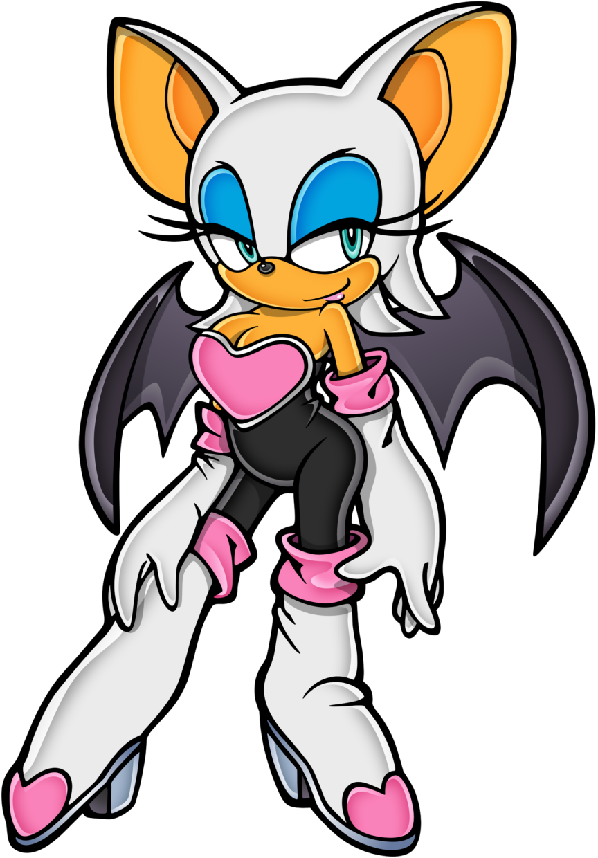 Latest Images - Rouge The Bat Sonic Adventure 2 (864x1240)