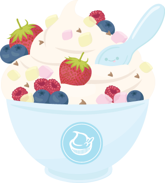The International Frozen Yogurt Association Greenpayment - Frozen Yogurt Clip Art Png (340x377)