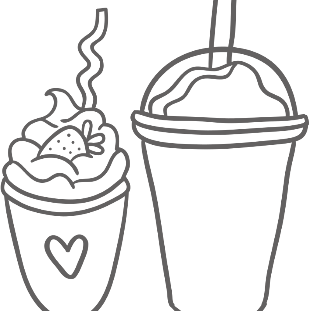 Shake - Milkshake Drawing (1024x1024)