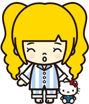 Free Png Clipart-kawaii Pj Girl Designed By Thewalkingmombie - Cartoon (464x464)
