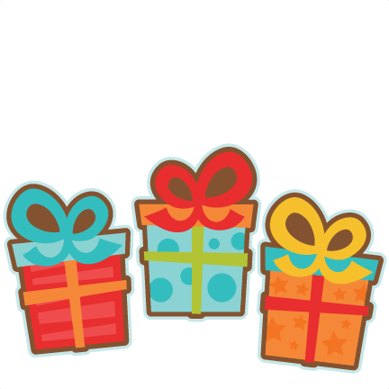 Silhouettes - Birthday Scrapbook Clipart (432x432)