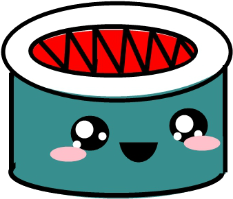 Kawaii Png - Kawaii Sushi Png (600x600)