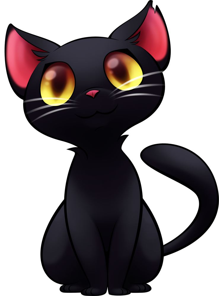 Black Cat By Jksketchy On Deviantart - Black Cat Throw Blanket (739x1000)