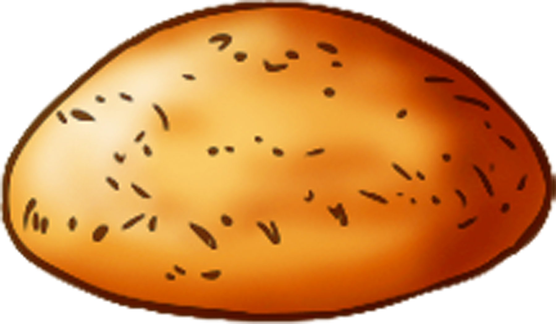 Bread Clipart Tags Kawaii Clipart - Bread Transparent Clip Art (1800x1050)