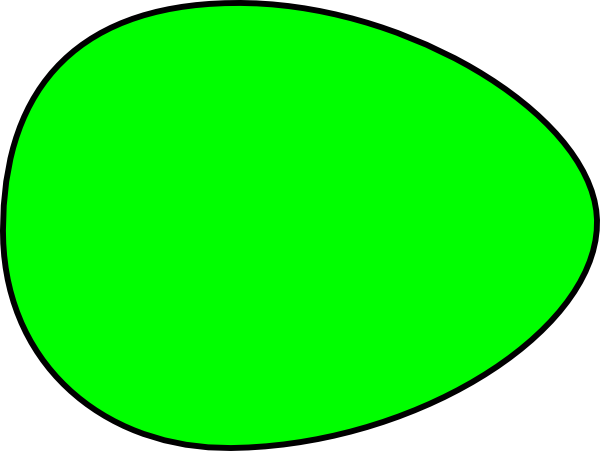 Green Egg Clip Art - Clip Art Green Egg (600x451)