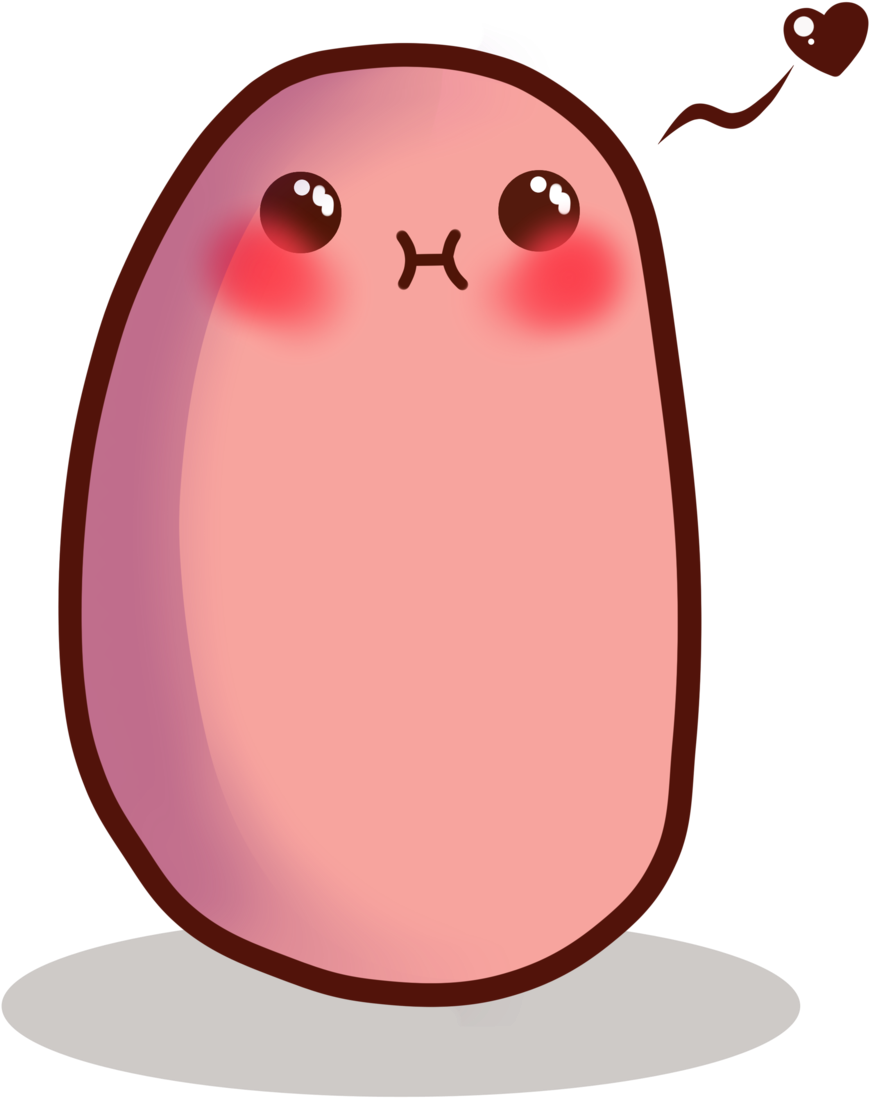 Baked Potato French Fries Kavaii Clip Art - Happy Potato Png (1024x1188)