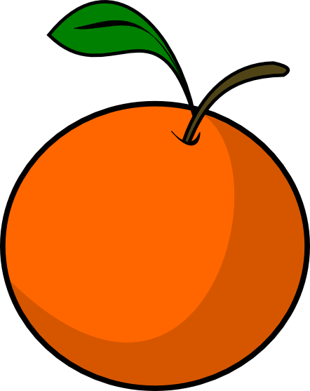Orange Clipart Free Download Clip Art On Png - Orange Clip Art (442x557)
