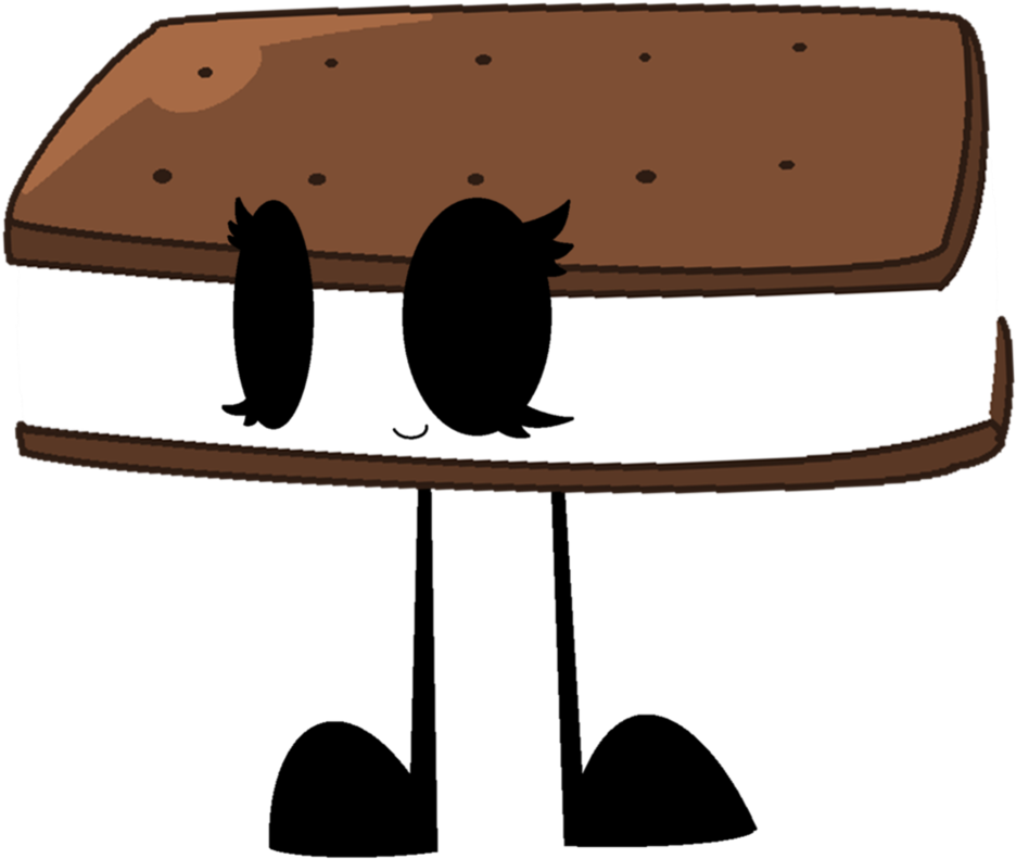 Ice Cream Sandwich In The Style Of Carol2015 By Melodycharlotte - Ice Cream Sandwich (965x827)