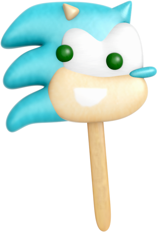 Ice Cream Sonic Render And Download By Nibroc-rock - Ice Cream In Render (894x894)
