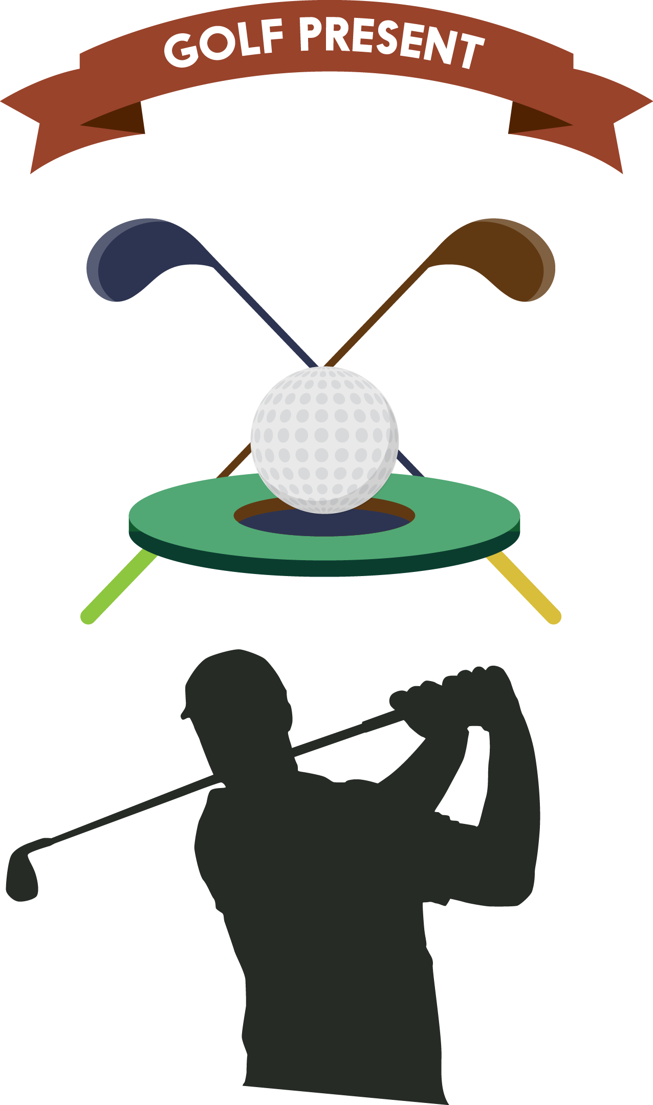 Golf Clip Art - Golf Clip Art (1276x2158)