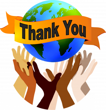 The International Festival Bazaar Would Not Take Place - Thank You Charity Logo (350x365)