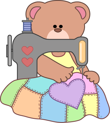 What I've Been Up To - Cute Sewing Machine Clip Art (374x416)