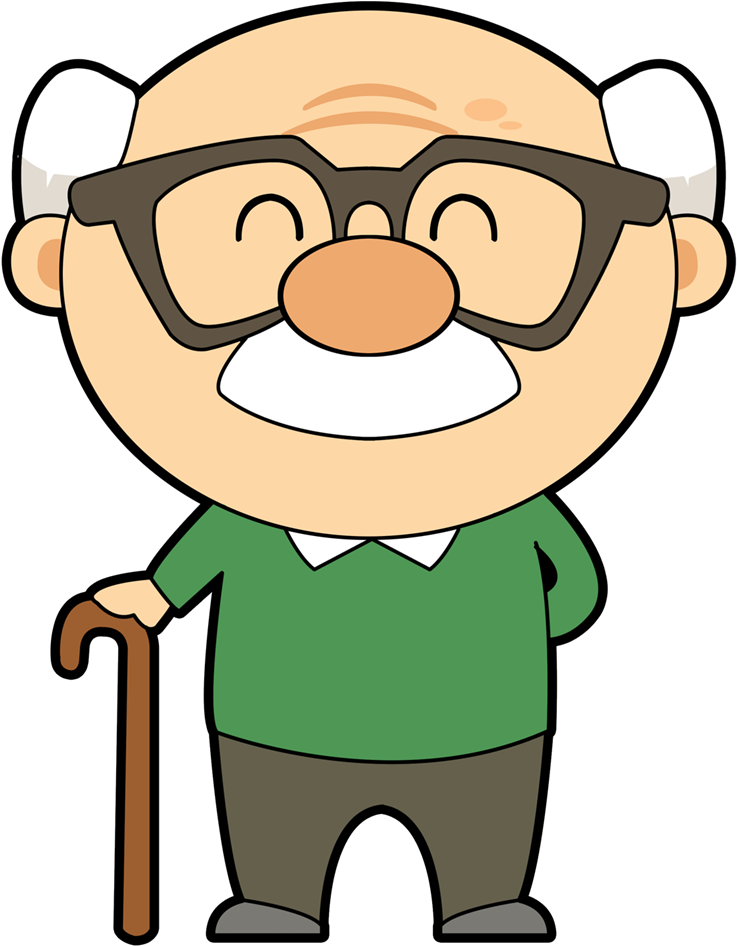 Clip Arts Related To - Grandfather Clipart (800x1067)