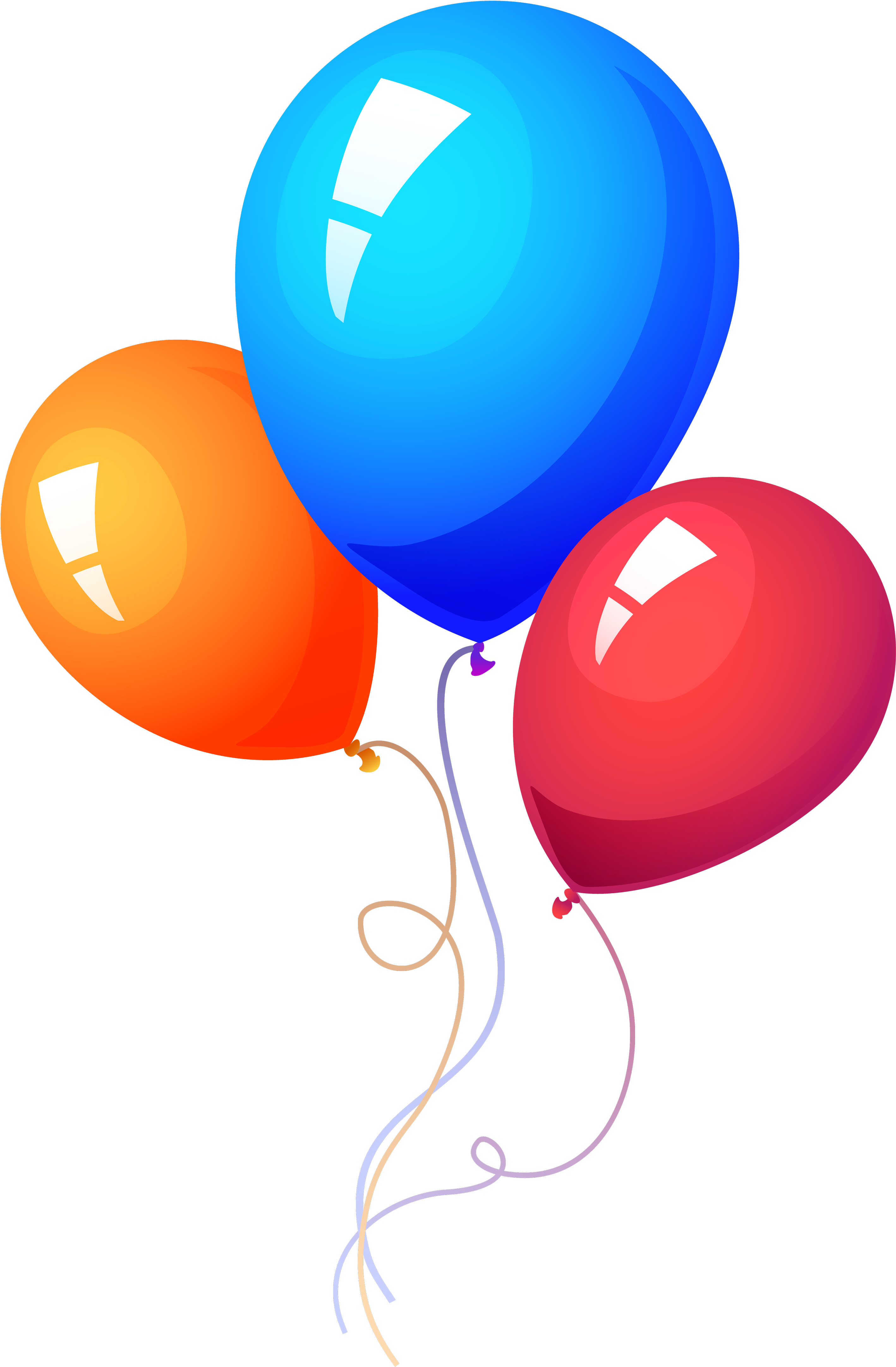 Balloon Free Png Transparent Background Images Free - Party Balloons Png (3350x4606)