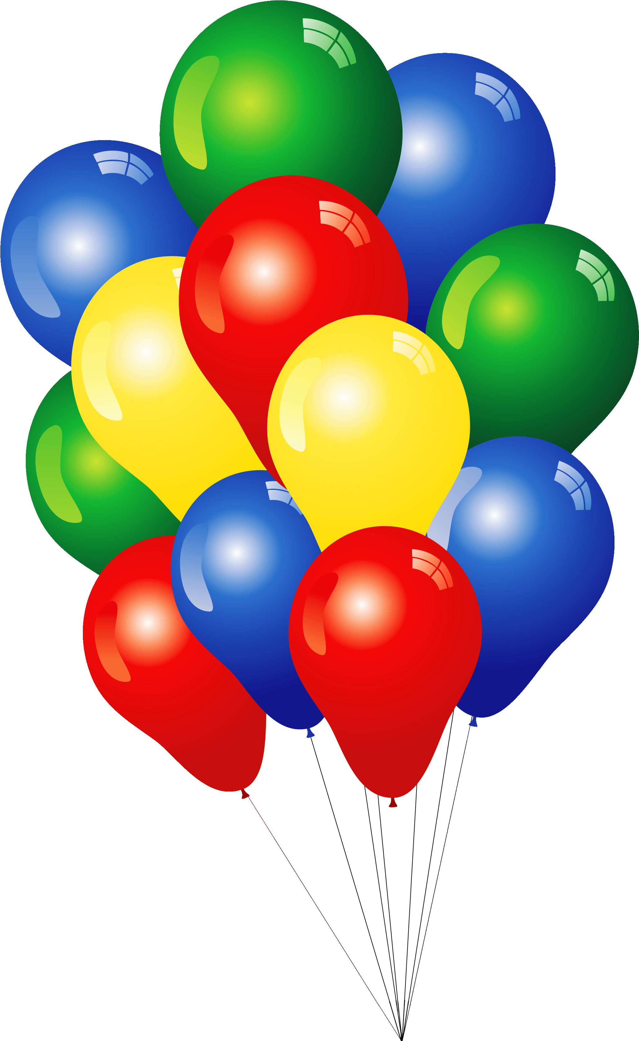 Free Clip Art Balloons - Clip Art Of Balloons (2312x3602)