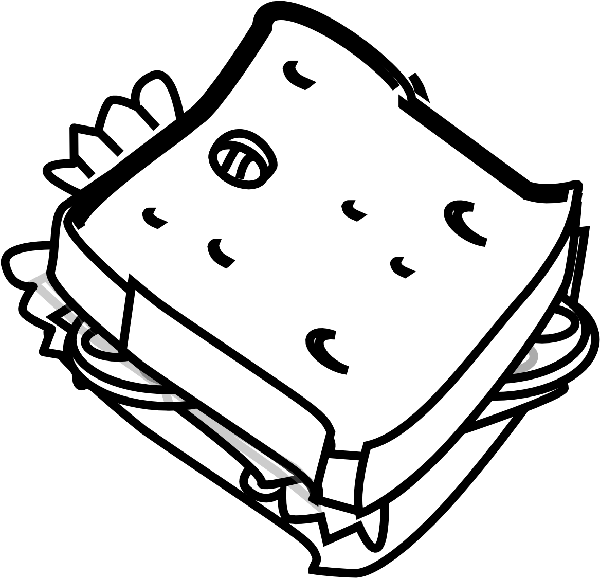 Cheese - Sandwich - Clipart - Cheese Sandwich (1331x1185)