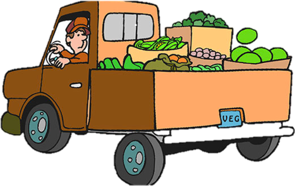 Food Pantry Truck Clip Art (975x631)