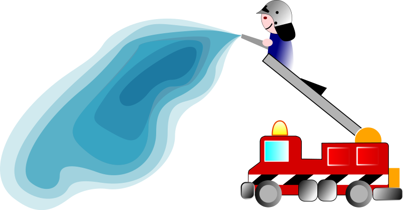 Fire Truck Free To Use Cliparts - Fire Truck Clip Art (958x499)
