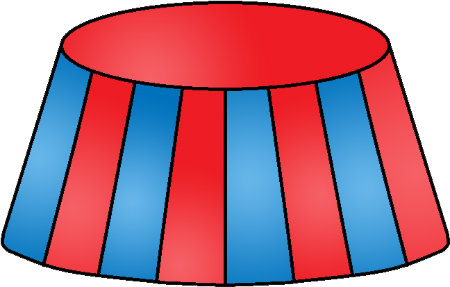 Stands Clipart Circus - Circus Stand Png (697x466)