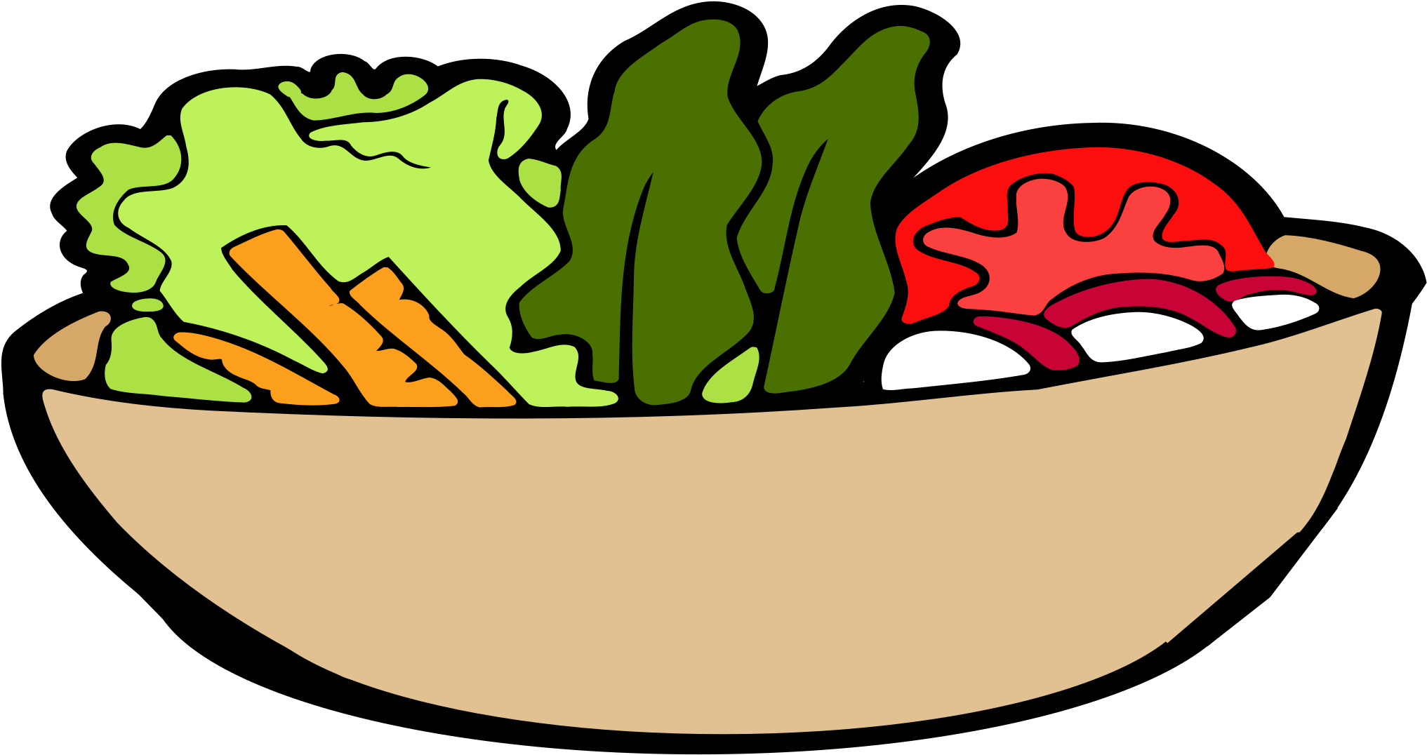 Big Image Salad Bowl Salad Clipart Full Size PNG Clipart Images