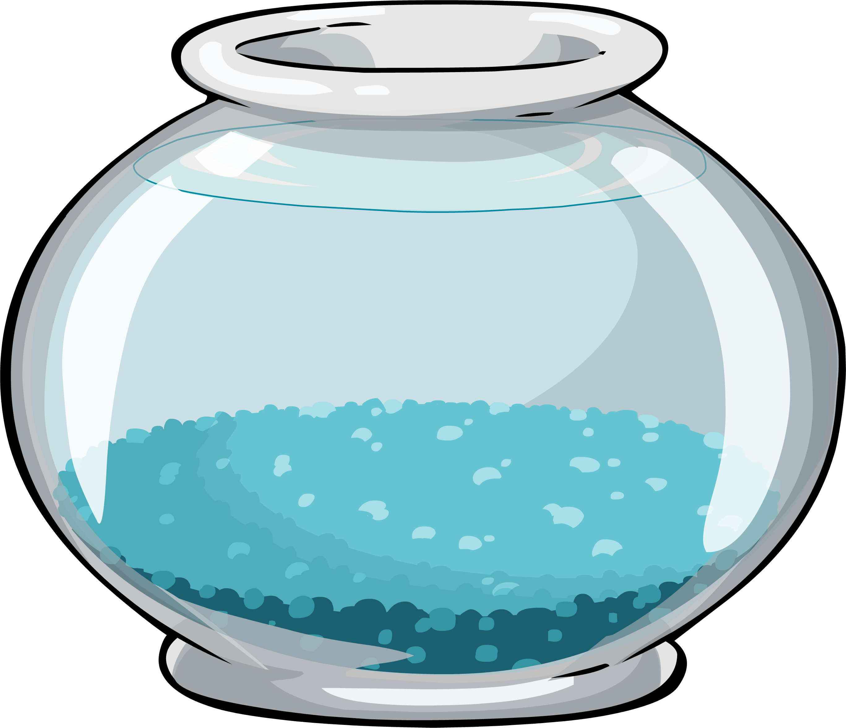 Fish Bowl Picture - Fishbowl Png (2735x2353)