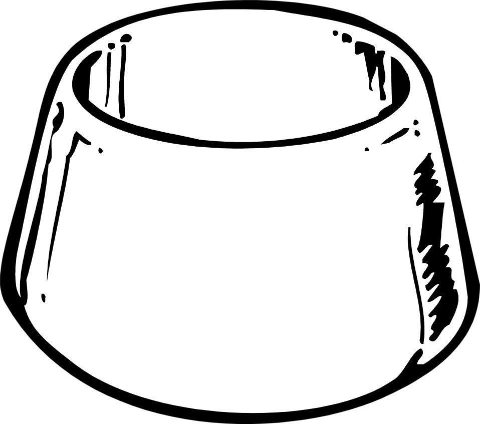 Bowl Pets Free Stock Photo Illustration Of A Pet Water - Pet (958x847)