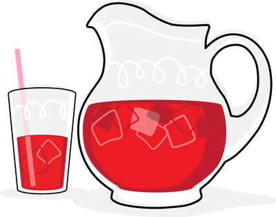 Aid Drink Clipart - Kool Aid Clipart (400x314)