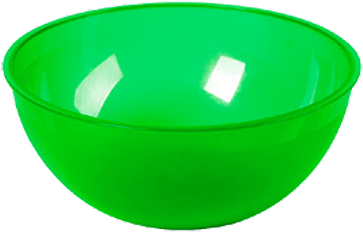 Tick-moon - Plastic Bowl Clipart Png (380x380)