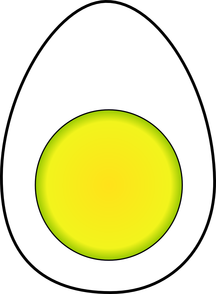 Hard Boiled Egg - Hard Boiled Egg Clipart (663x900)