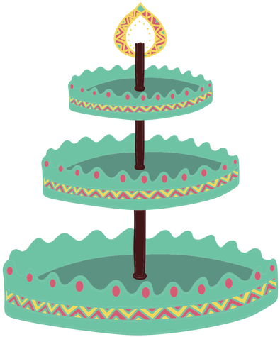 Dessert Clipart Cake Stand - Dessert Stand Clipart (512x512)