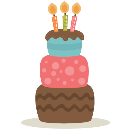 Birthday Cake Clipart No Background Dessert Clipart - Transparent Background Birthday Cake Png (432x432)