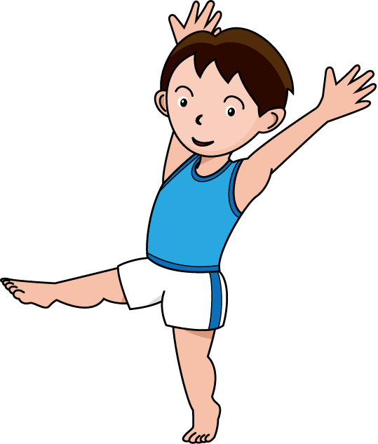Alt="boys Gymnastics Clipart Black And White - Boys Gymnastics Clipart (539x633)