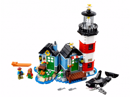 2 Lego Creator Lighthouse Point - Lego Creator Lighthouse Point 31051 (595x334)