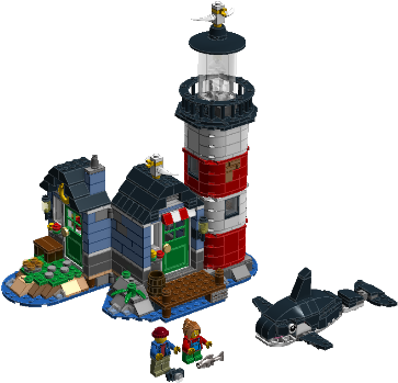 Lighthouse Point [model A] - Lighthouse (384x363)