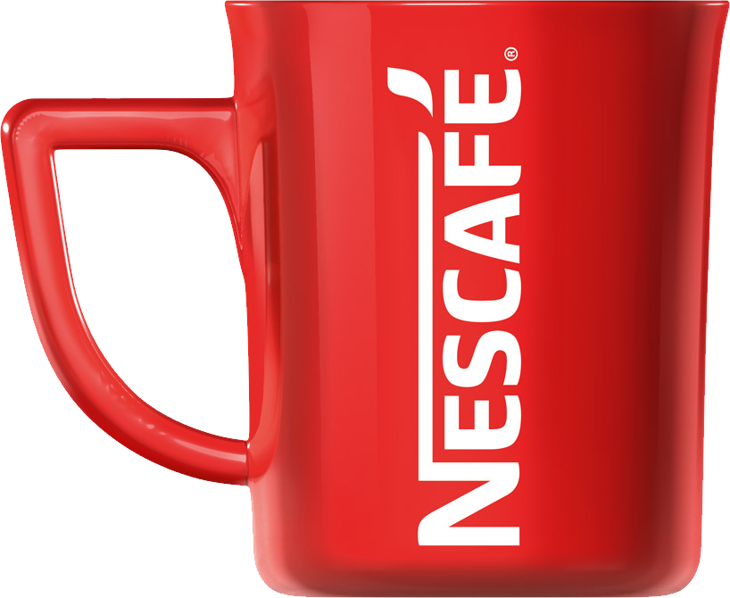 Nescafe Red Mug Coffee Png - Nescafe Red Mug Png (818x670)