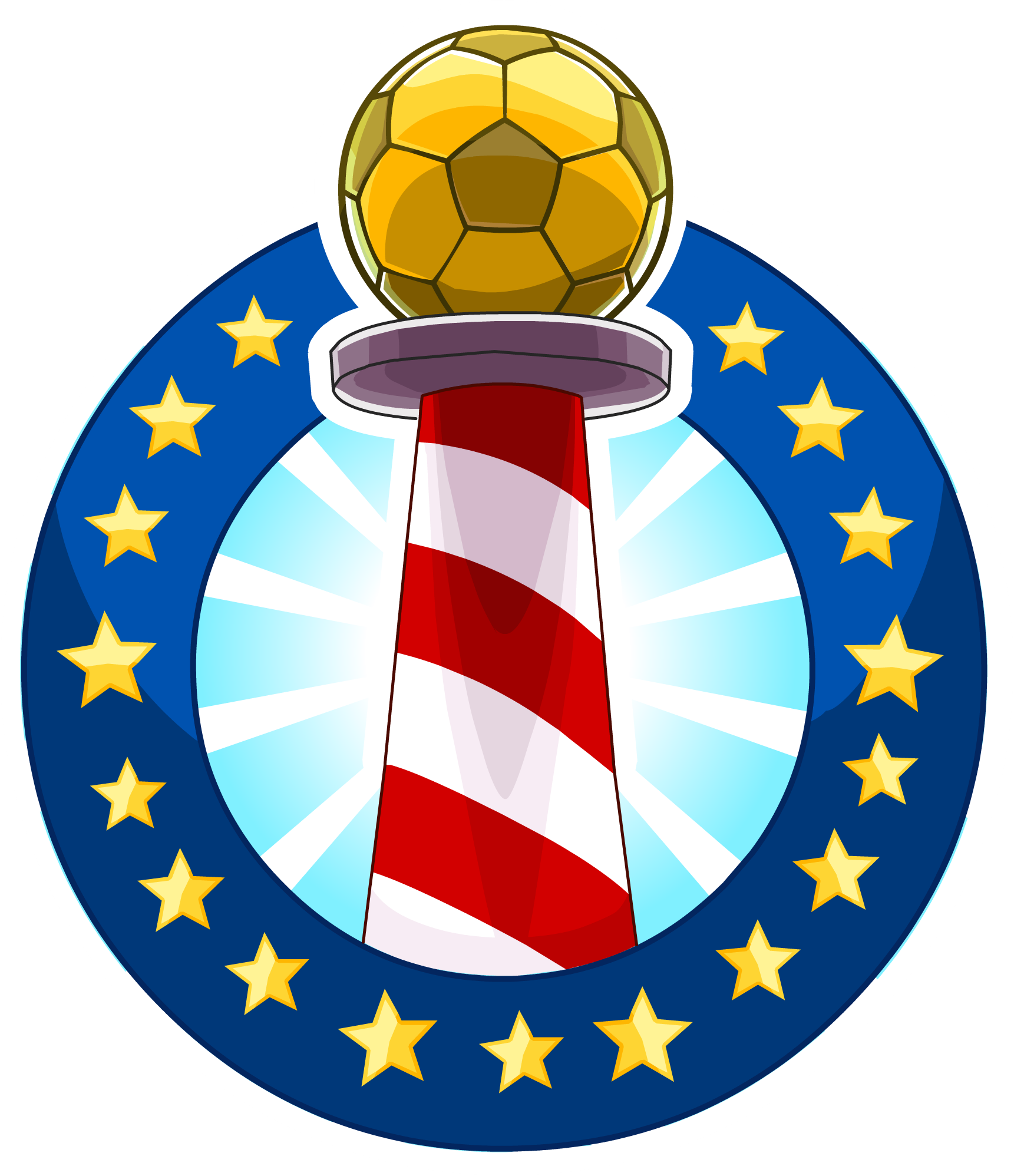 Penguin Cup 2014 Pin - Club Penguin Penguin Cup Logo (1721x1996)