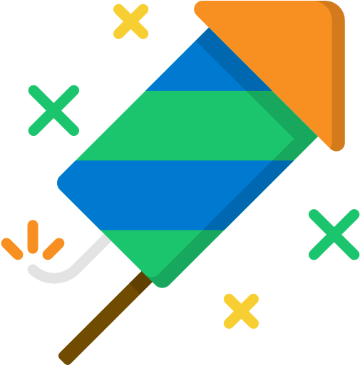 Fireworks Free Icon - Fireworks Free Icon (512x512)