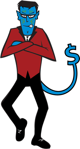 He Lived As An Orphan, Losing His Parents In An Oil - Cartoon (268x500)