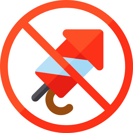 No Fireworks Free Icon - Say No To Drugs (512x512)