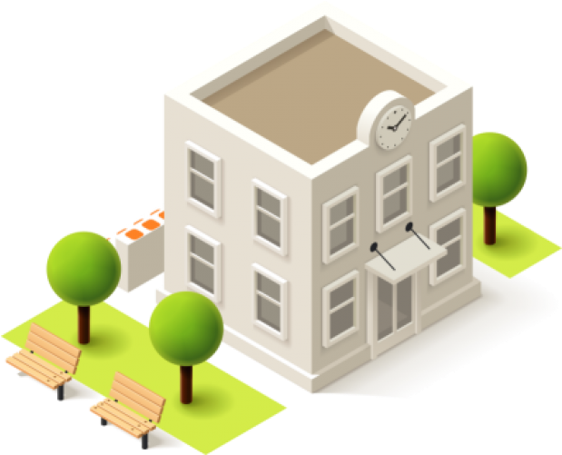 Isometric Building Png Iso (850x500)