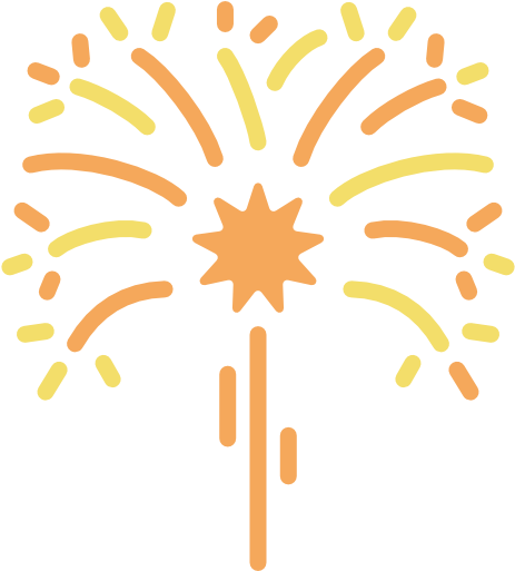 Fireworks Free Icon - Victory Day (512x512)