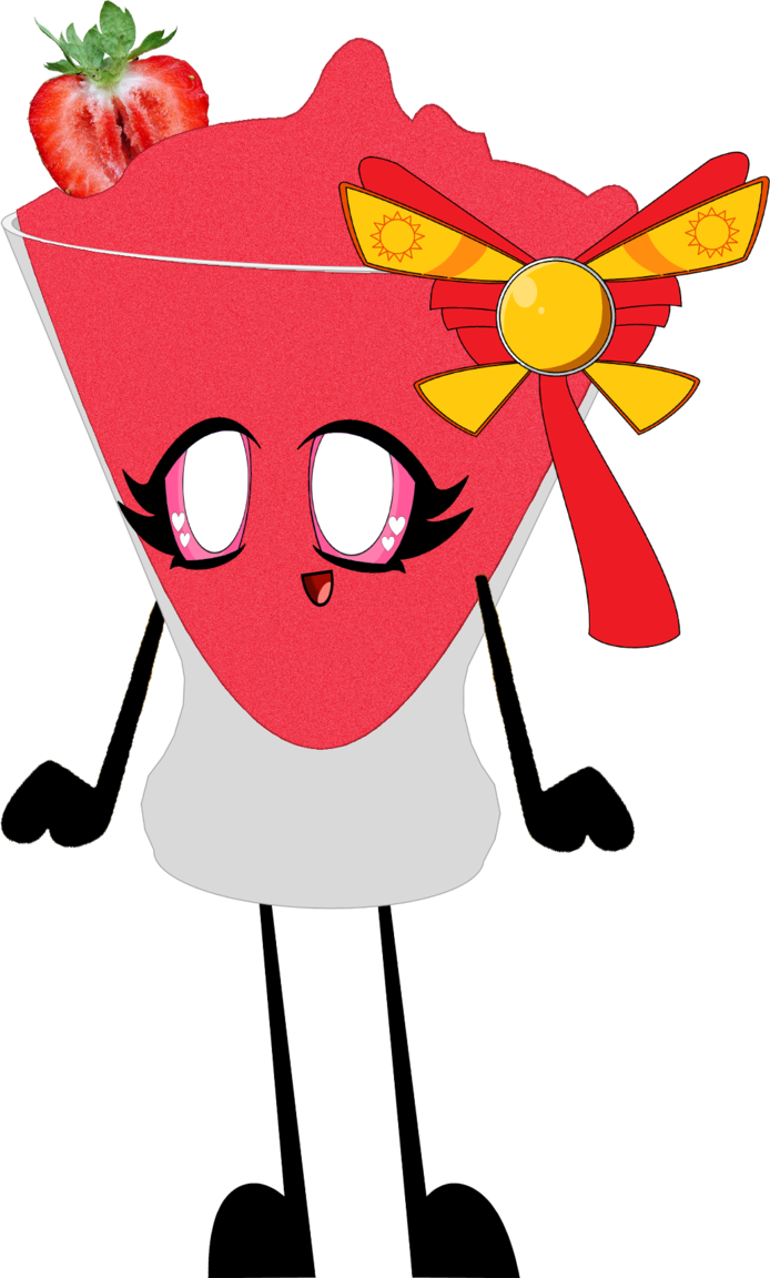 Strawberry Granita By Coulden2017dx - Sliced Strawberry (694x1152)