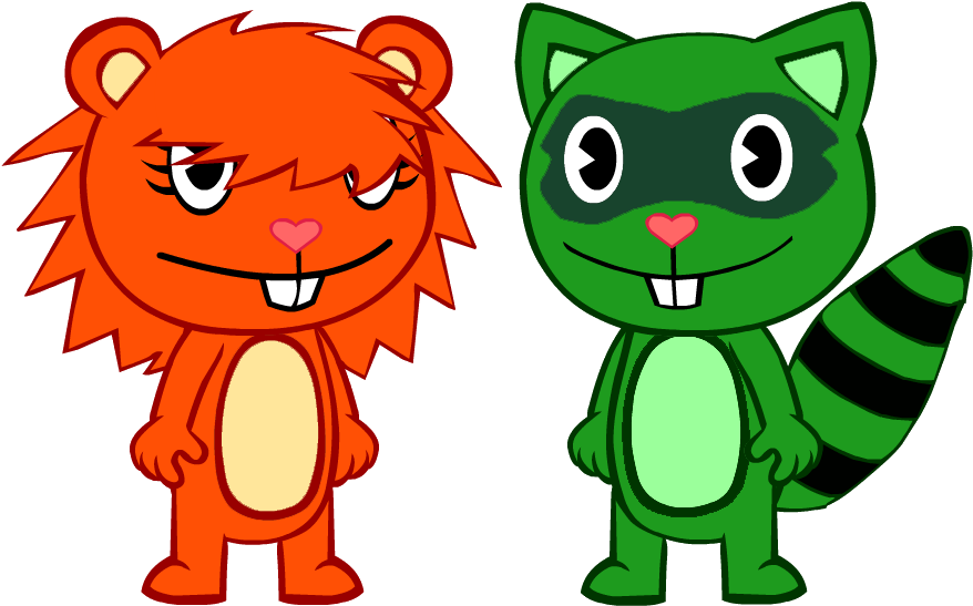 [art Trade] Lilly X Lifty By Sarey-raccoon - Cartoon (948x604)