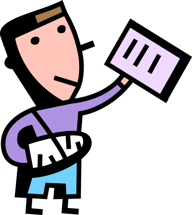 Vector Illustration Of Hospital Accident Patient With - Vector Illustration Of Hospital Accident Patient With (628x700)